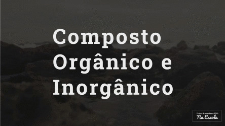 composto organico e inorganicos